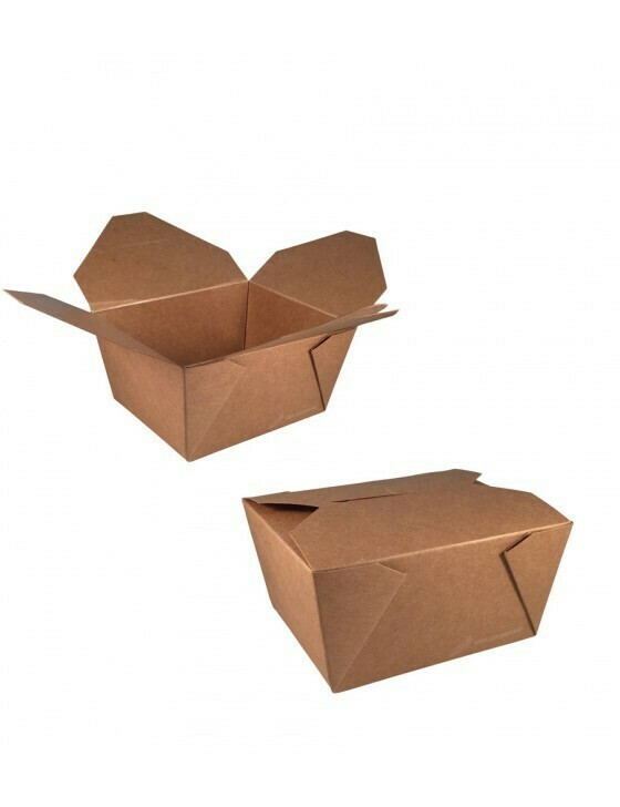 FSC® kraft/PLA take away box 750ml/110x90x63mm
Verpakt per 450 stuks FSC® kraft/PLA take away box 750ml/110x90x63mm
Verpakt per 450 stuks