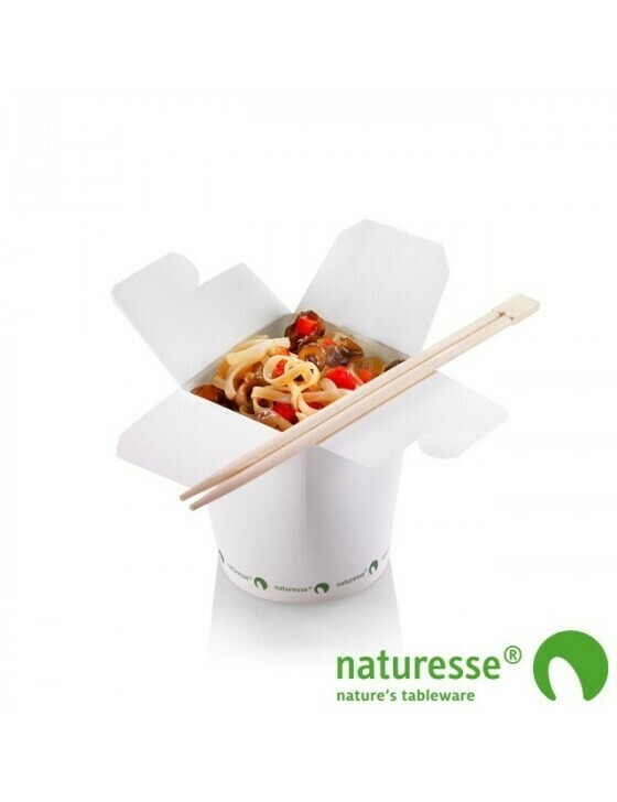 FSC® karton/PLA noodlebox 500ml/83mm Ø
Verpakt per 48 stuks FSC® karton/PLA noodlebox 500ml/83mm Ø
Verpakt per 48 stuks