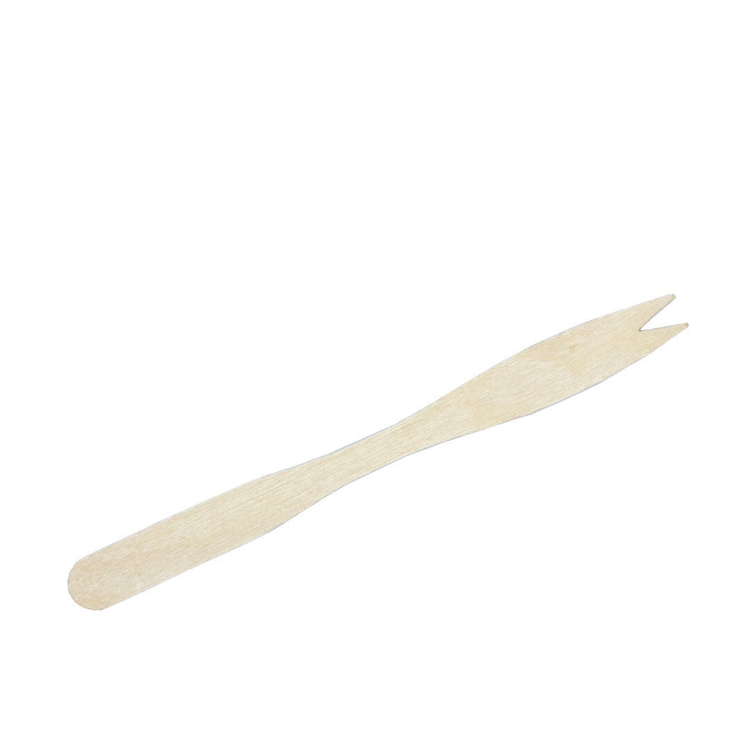 FSC® houten frietvorkje 120mm
Verpakt per 10000 stuks FSC® houten frietvorkje 120mm
Verpakt per 10000 stuks