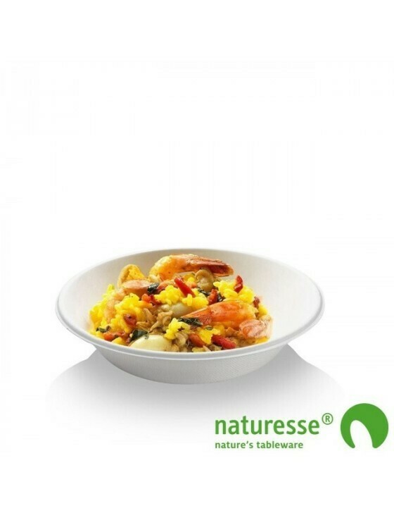 Bagasse bowl 680ml/19cm Ø/4cm hoog
Verpakt per 50 stuks Bagasse bowl 680ml/19cm Ø/4cm hoog
Verpakt per 50 stuks