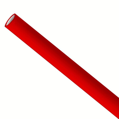 Słomki 6x200mm czerwone, pakowane po 5000 sztuk Słomki 6x200mm czerwone, pakowane po 5000 sztuk