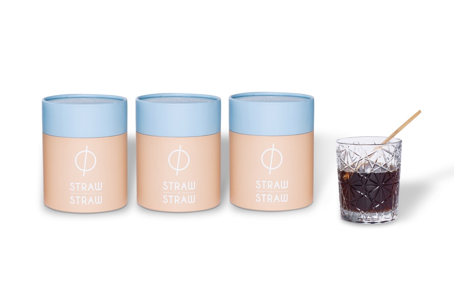 Stro rietjes van Straw by Straw, 15cm, verpakt per 500 stuks Stro rietjes van Straw by Straw, 15cm, verpakt per 500 stuks