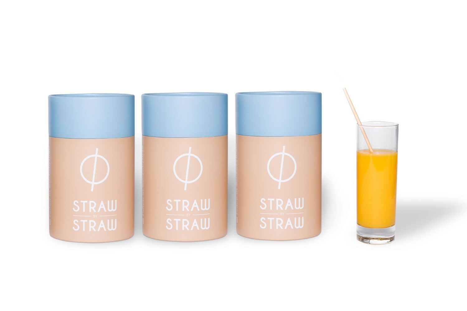 Stro rietjes van Straw by Straw, 20cm, verpakt per 500 stuks Stro rietjes van Straw by Straw, 20cm, verpakt per 500 stuks