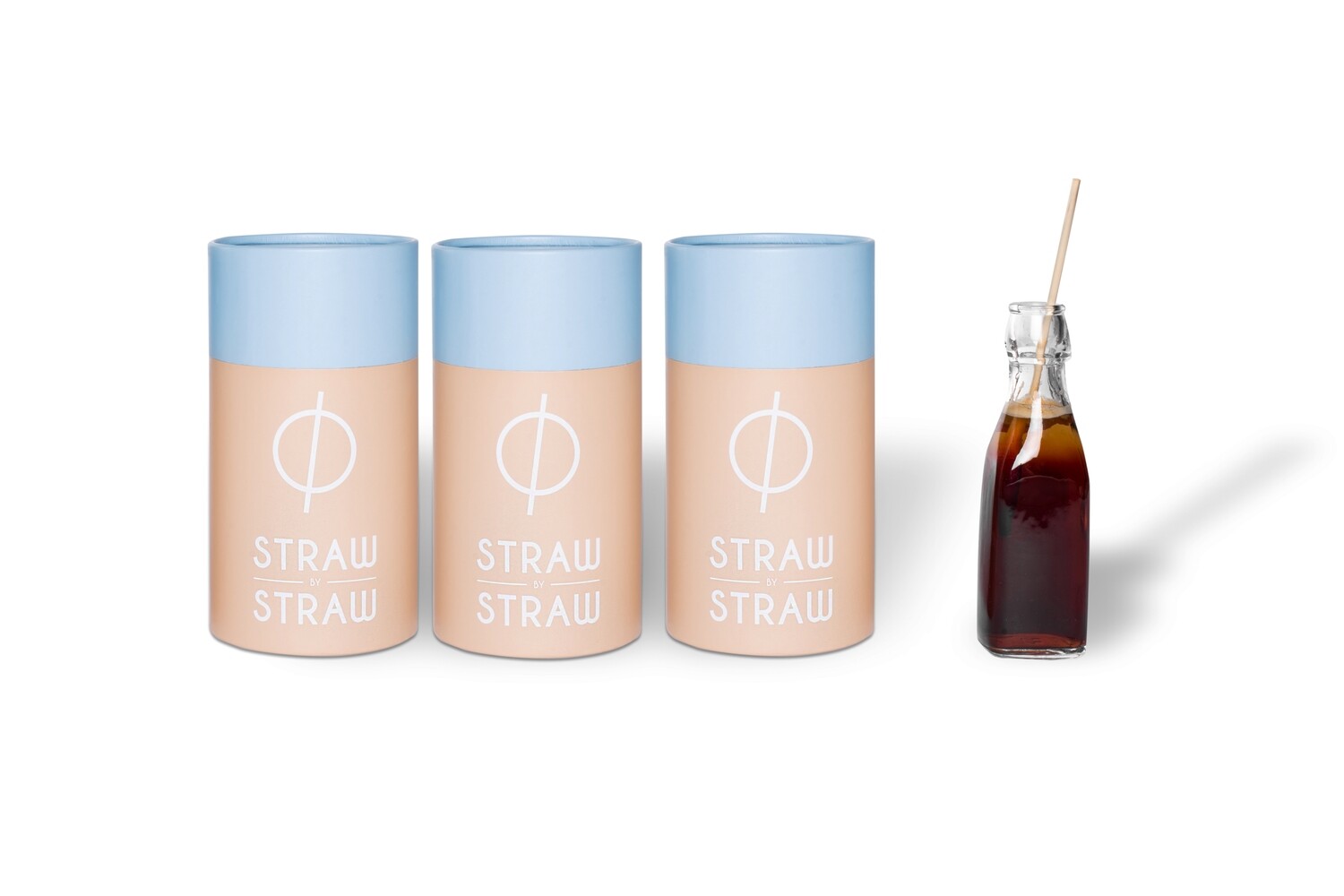 Stro rietjes van Straw by Straw, 23cm, verpakt per 500 stuks Stro rietjes van Straw by Straw, 23cm, verpakt per 500 stuks
