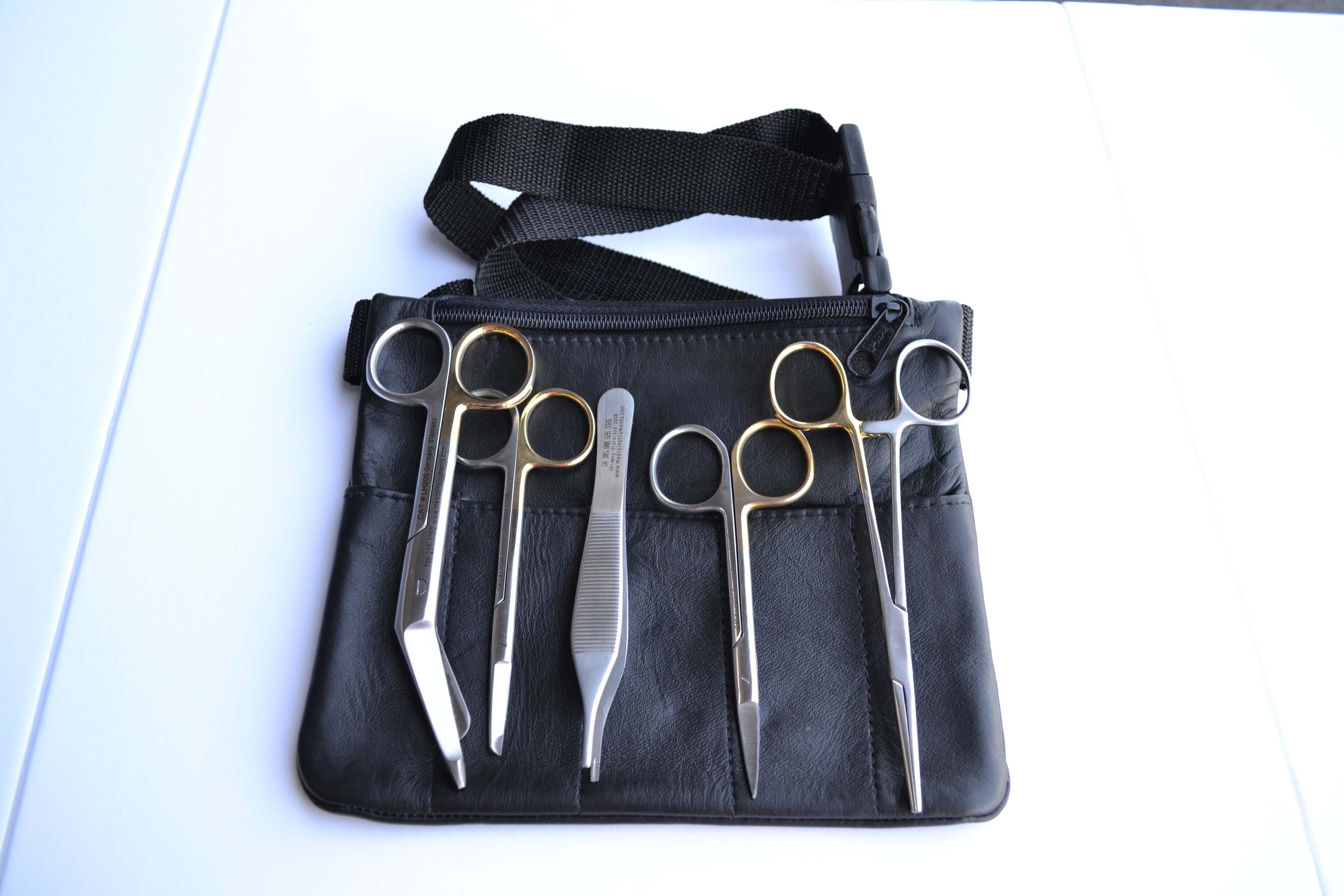 LEFT HANDED Veterinary Technician Pak w/ Leather pouch LHVP5