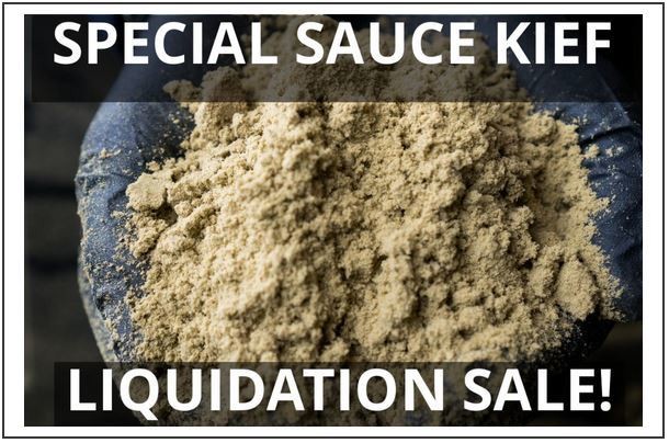 Special Sauce Kief -MULTIPLE POUNDS (Wholesale) Special Sauce Kief -MULTIPLE POUNDS (Wholesale)