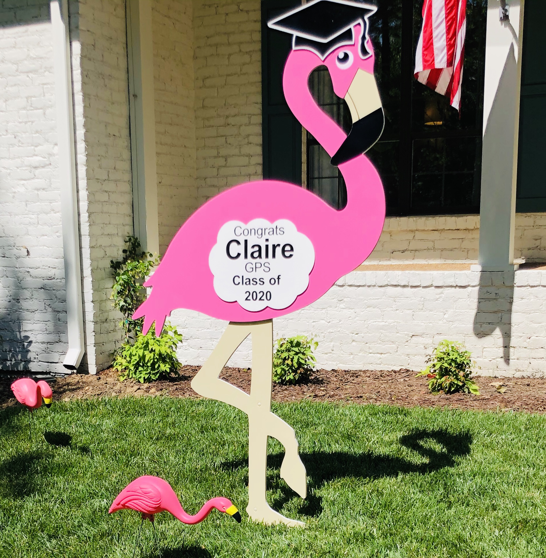 Graduation Lawn Sign Rental 00002