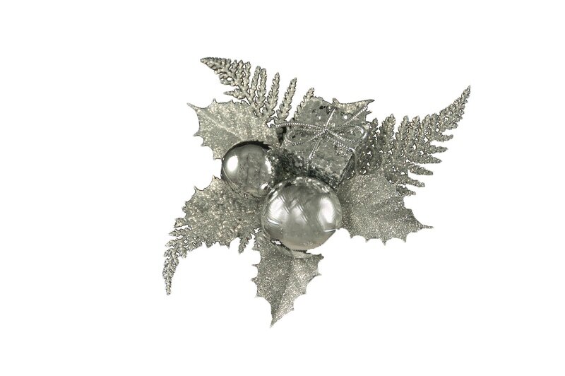 XP1005SIL - Glitter / Ball/ Fern mixed pick XP1005SIL - Glitter / Ball/ Fern mixed pick