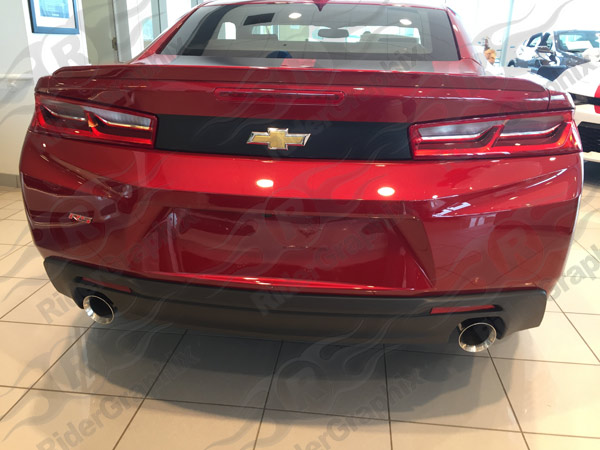 Chevrolet Camaro 2019 Rear Decklid Backout decal package