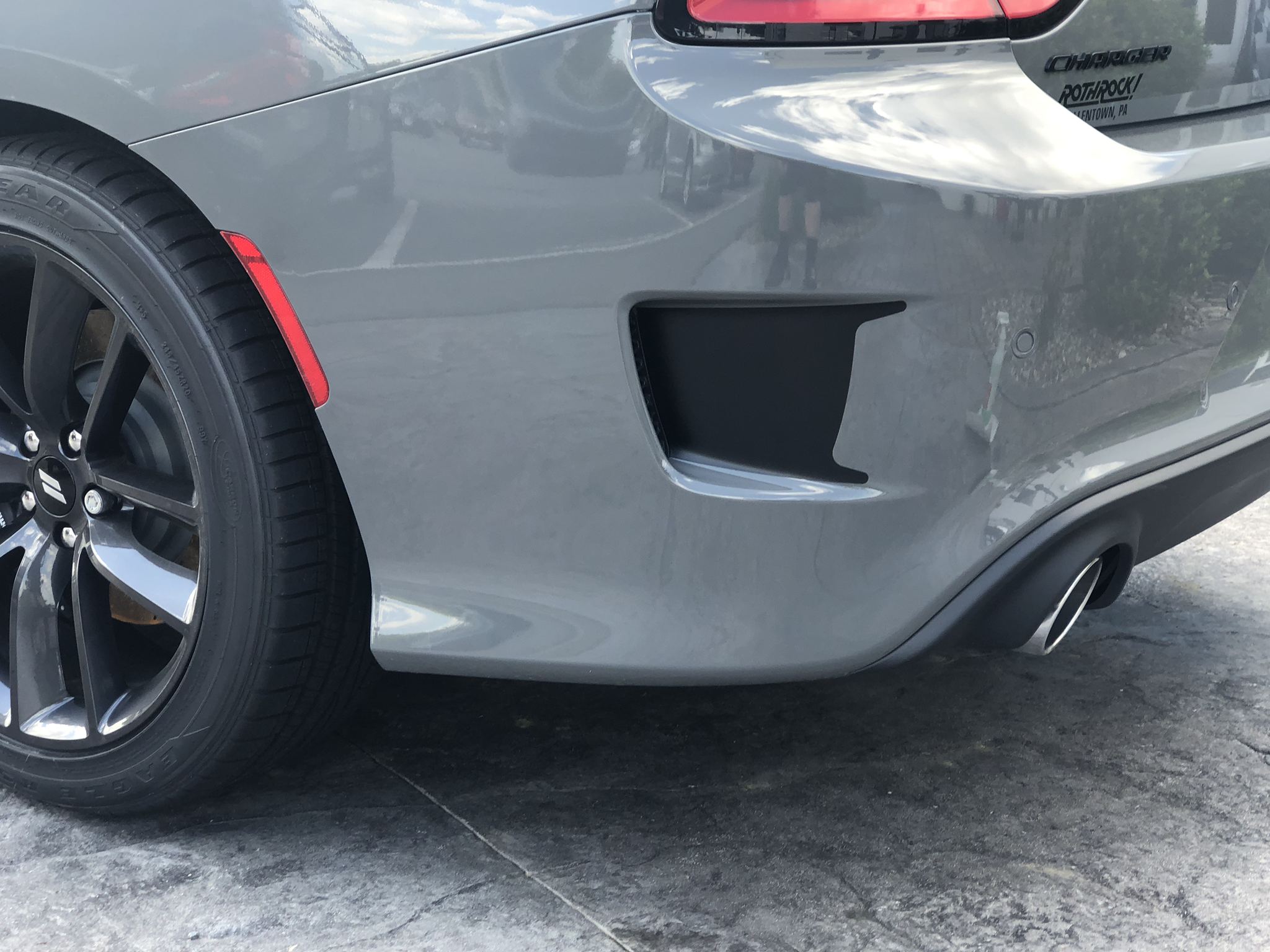 New Rear Bumper Vent Inserts. Looking for some help | Charger Forums