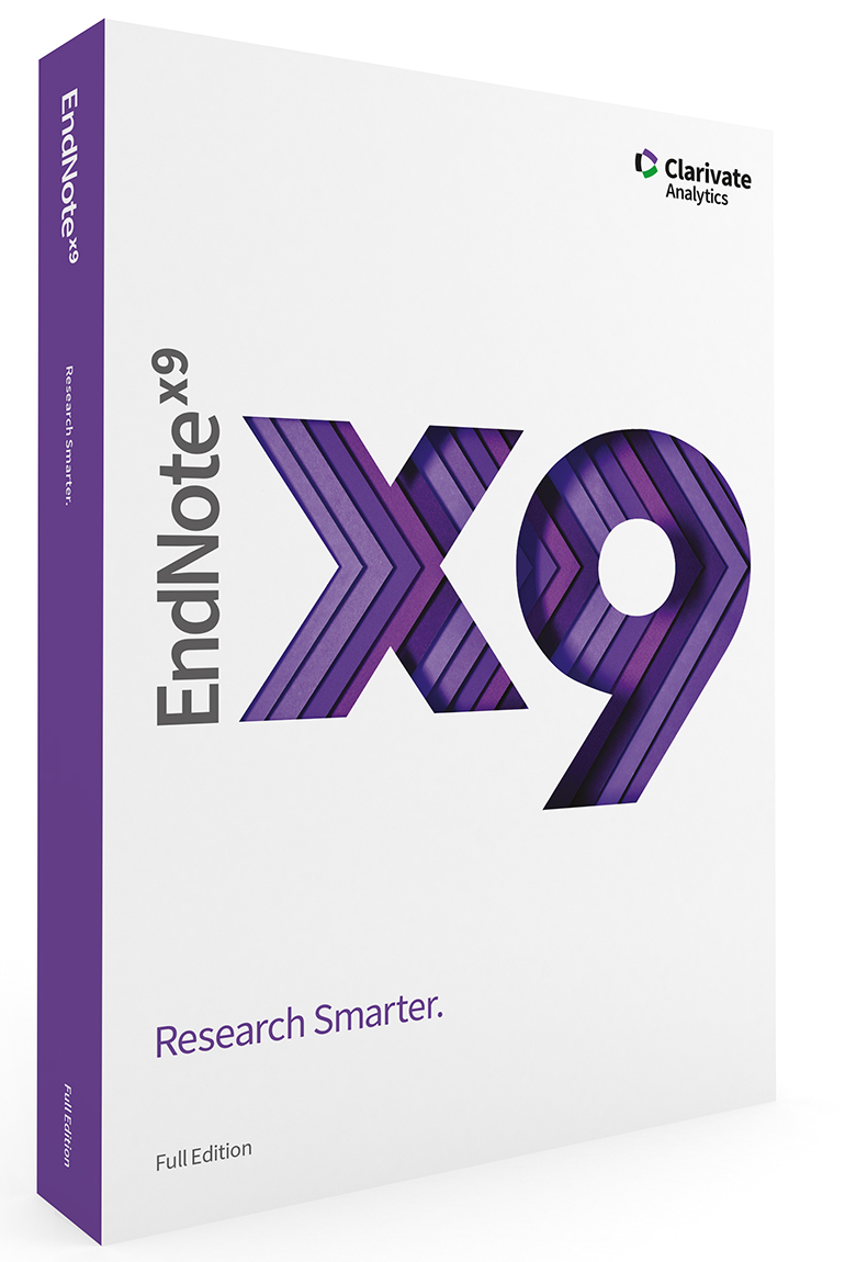 EndNote X9 Multi-User – Volume or Site License (Multi-User/Workstation) EndNote X9 Multi-User – Volume or Site License (Multi-User/Workstation)