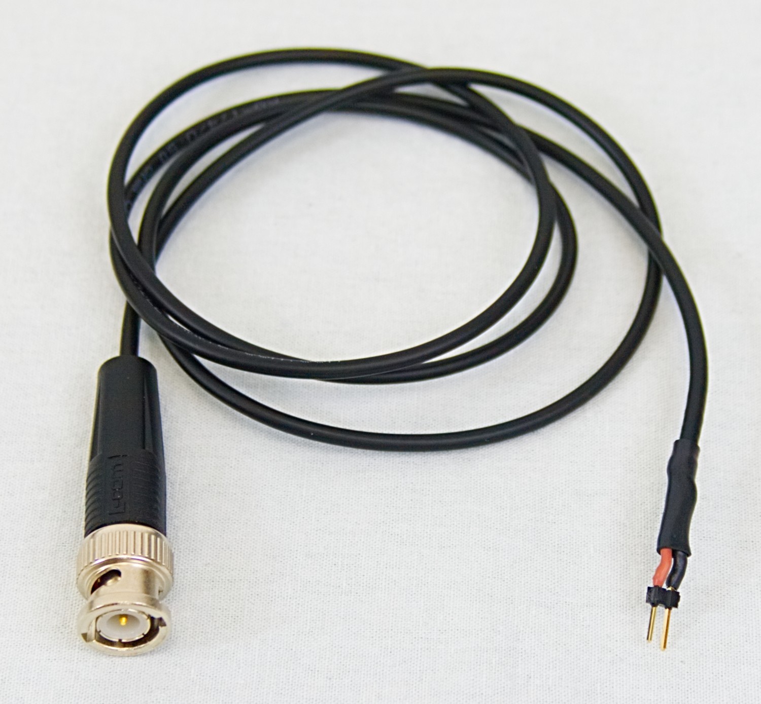 Breadboard to BNC cable Breadboard to BNC cable