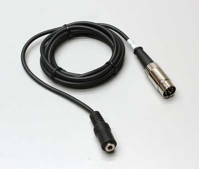 DIN to 3mm phono jack DIN to 3mm phono jack
