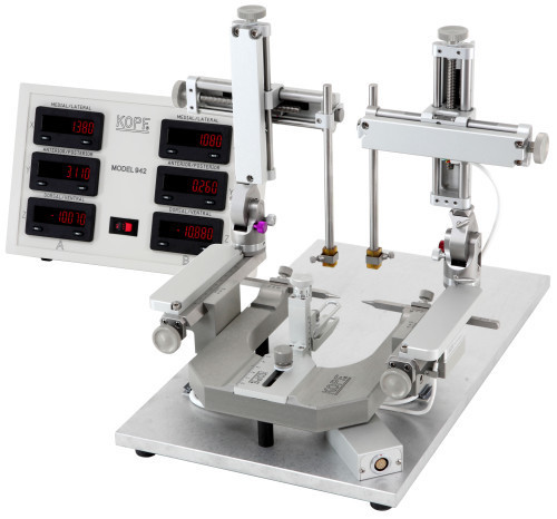 Model 942 Small Animal Stereotaxic Instrument with Digital Display Console Model 942 Small Animal Stereotaxic Instrument with Digital Display Console