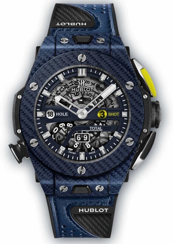 hublot golf blue