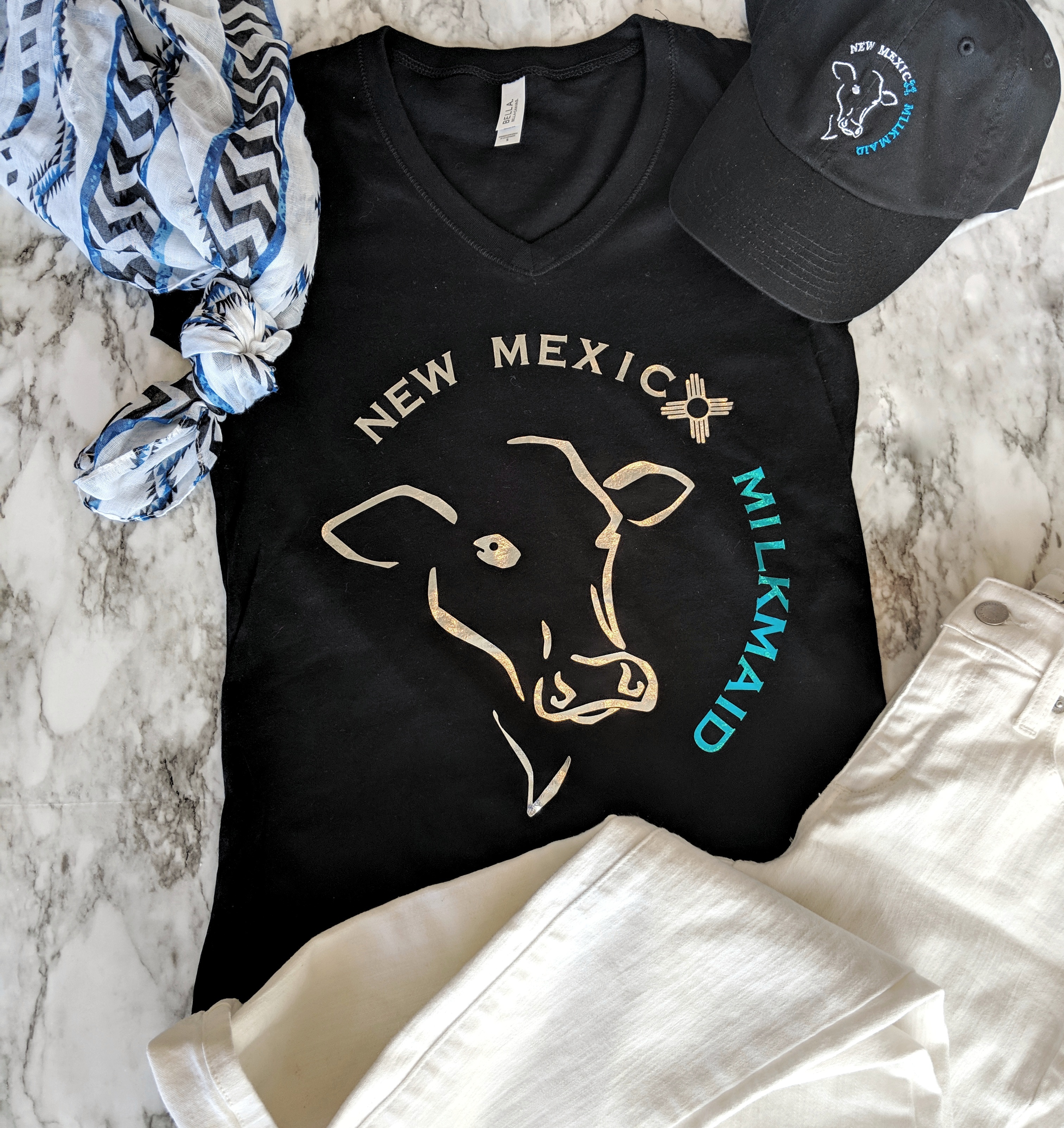 NM Milkmaid Logo Baseball Hat