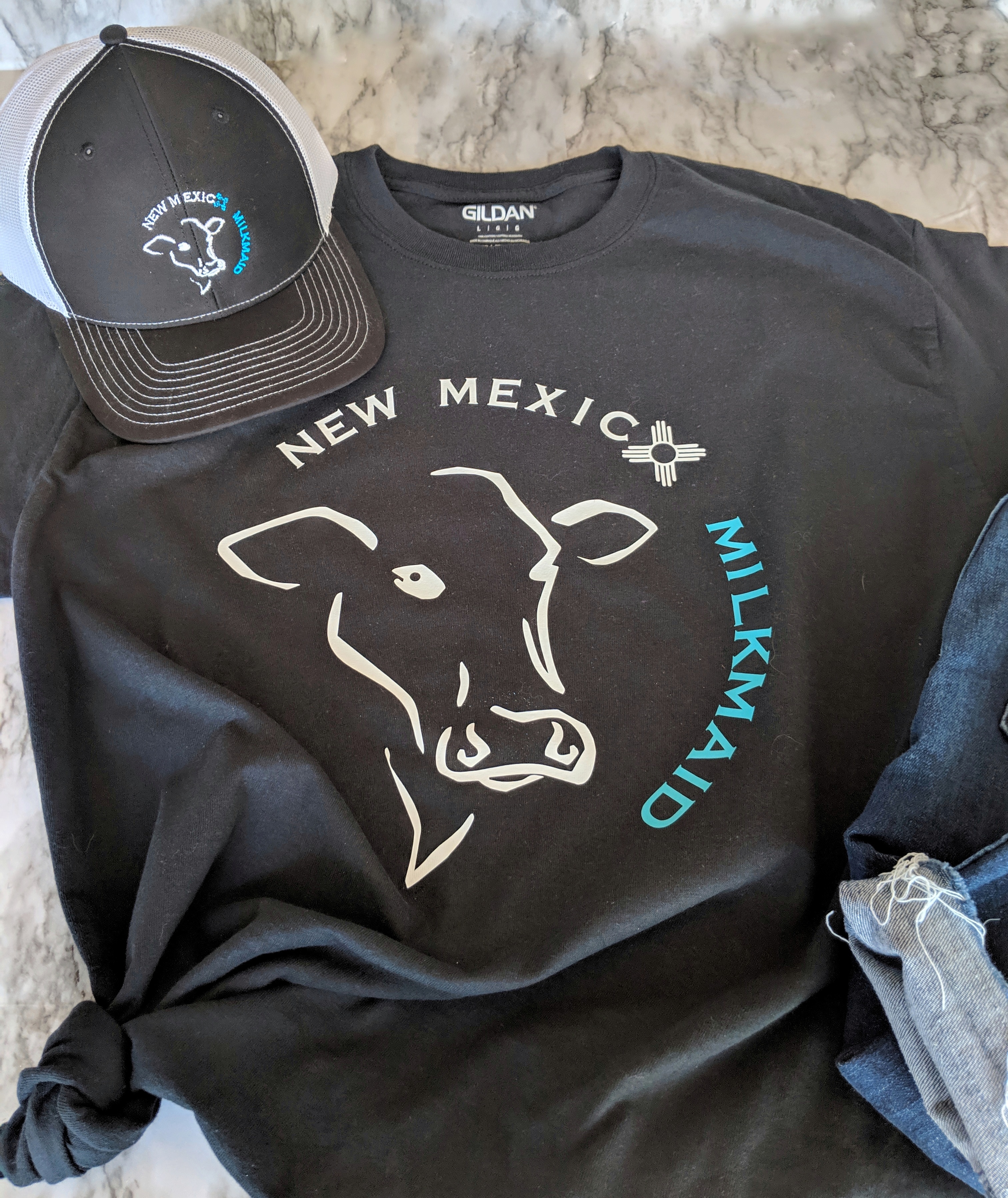 NM Milkmaid Logo Trucker Hat