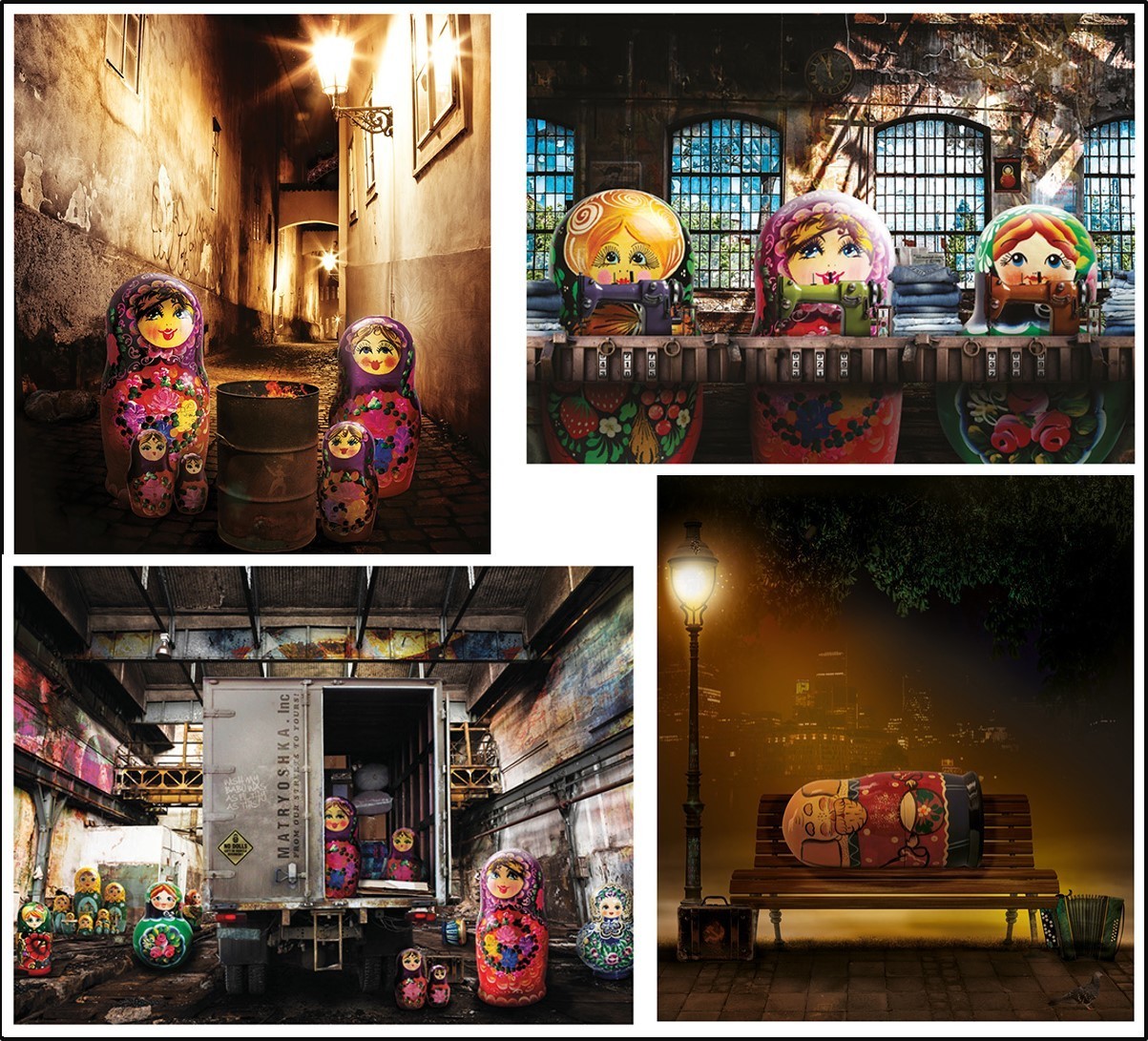 Matryoshka - Set of 4 10391