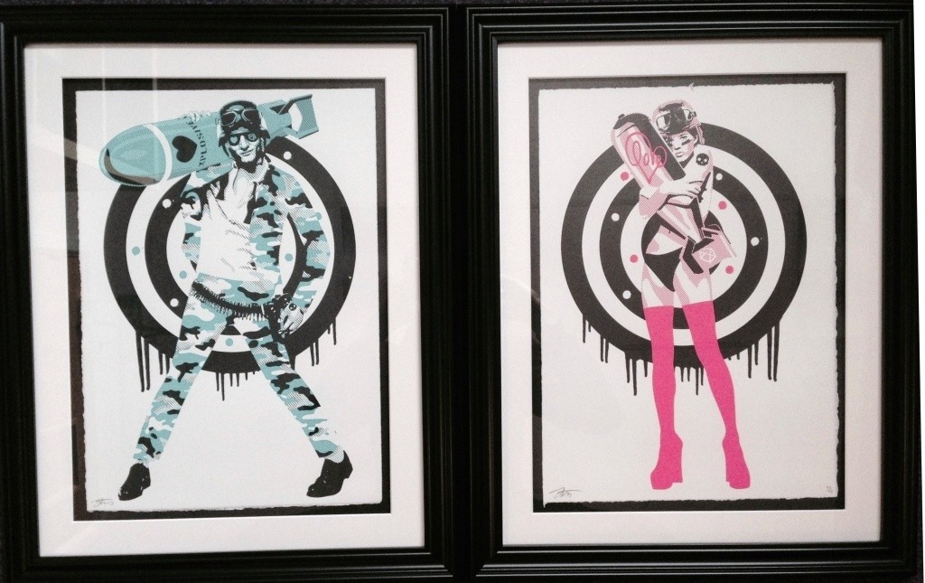 Love Bomb & Sex Bomb Artist Proof Set Love Bomb & Sex Bomb Artist Proof Set