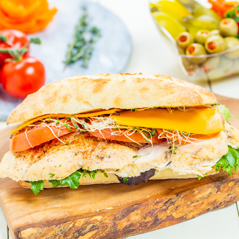 Chicken Breast Sandwich Cold Sandwich & Wraps Store gqcatering