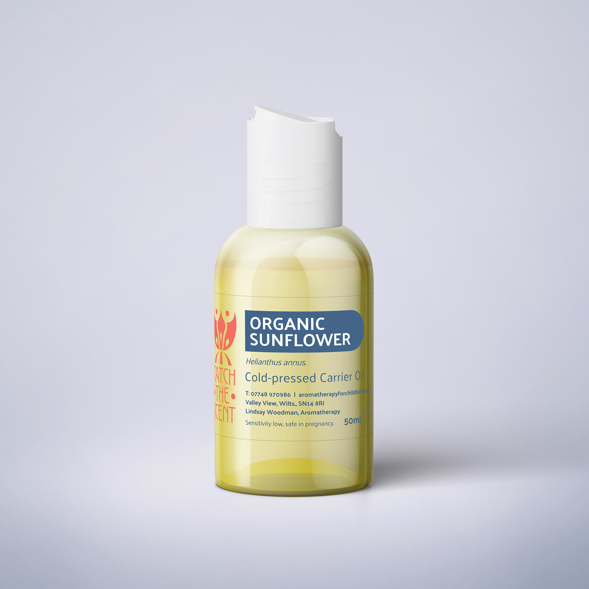 Organic Cold Pressed Sunflower Oil - 100ml SKU008