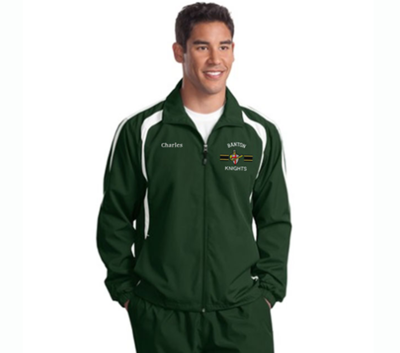 SPOR-TEK COLORBLOCK RAGLAN WARM UP SET SPOR-TEK COLORBLOCK RAGLAN WARM UP SET