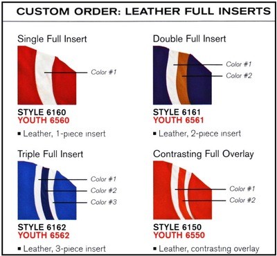 VARSITY JACKET OPTIONS STYLE 6160 / 6150 VARSITY JACKET OPTIONS STYLE 6160 / 6150