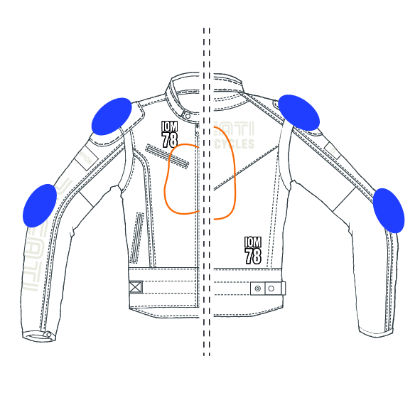 IOM C1 Leather jacket