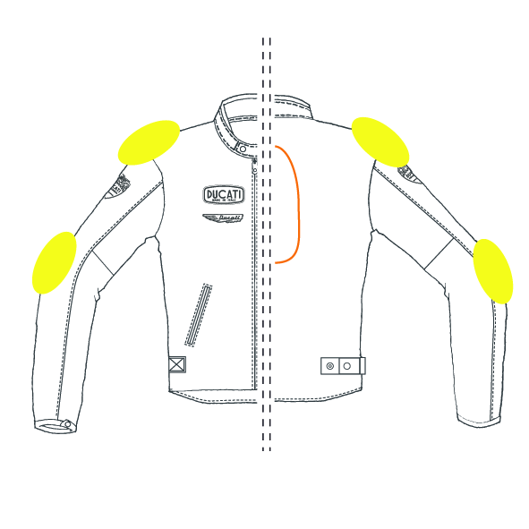 IOM C1 Leather jacket Lady
