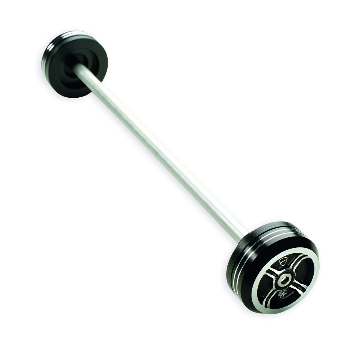 Aluminum front axle protectors. 97380691A