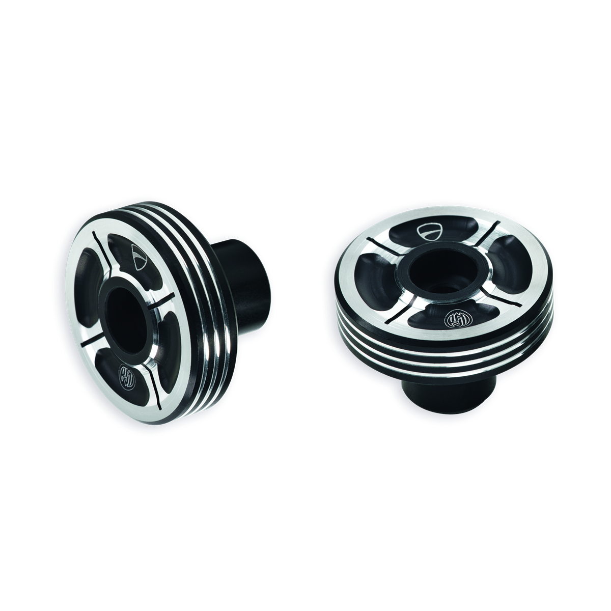 Billet aluminium handlebar balancing weights. 97380601A