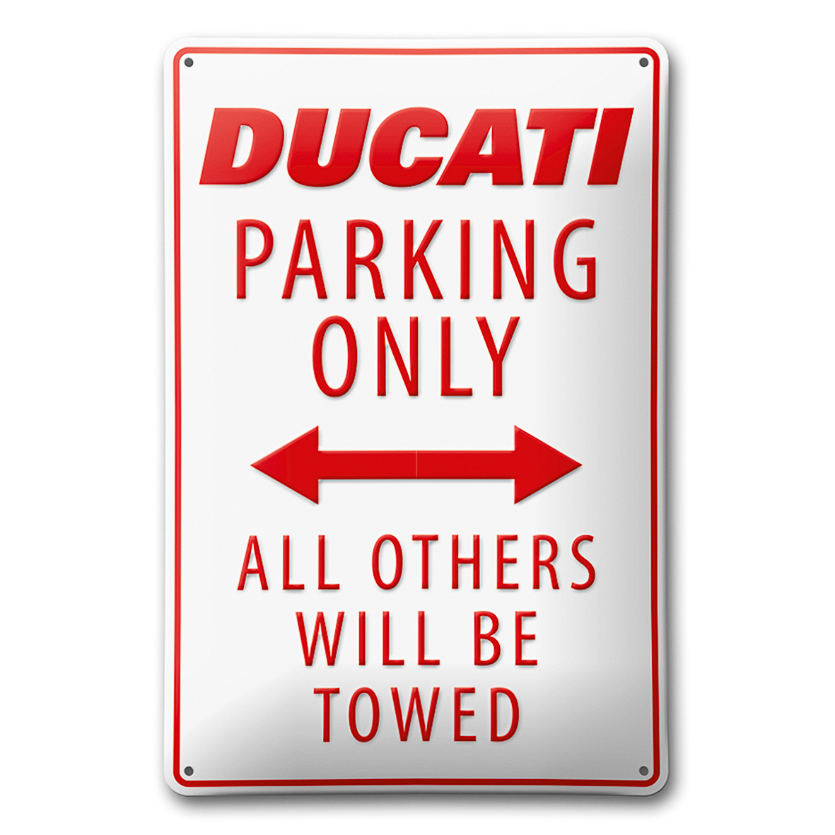 Ducati Parking - Metal plate 987694028