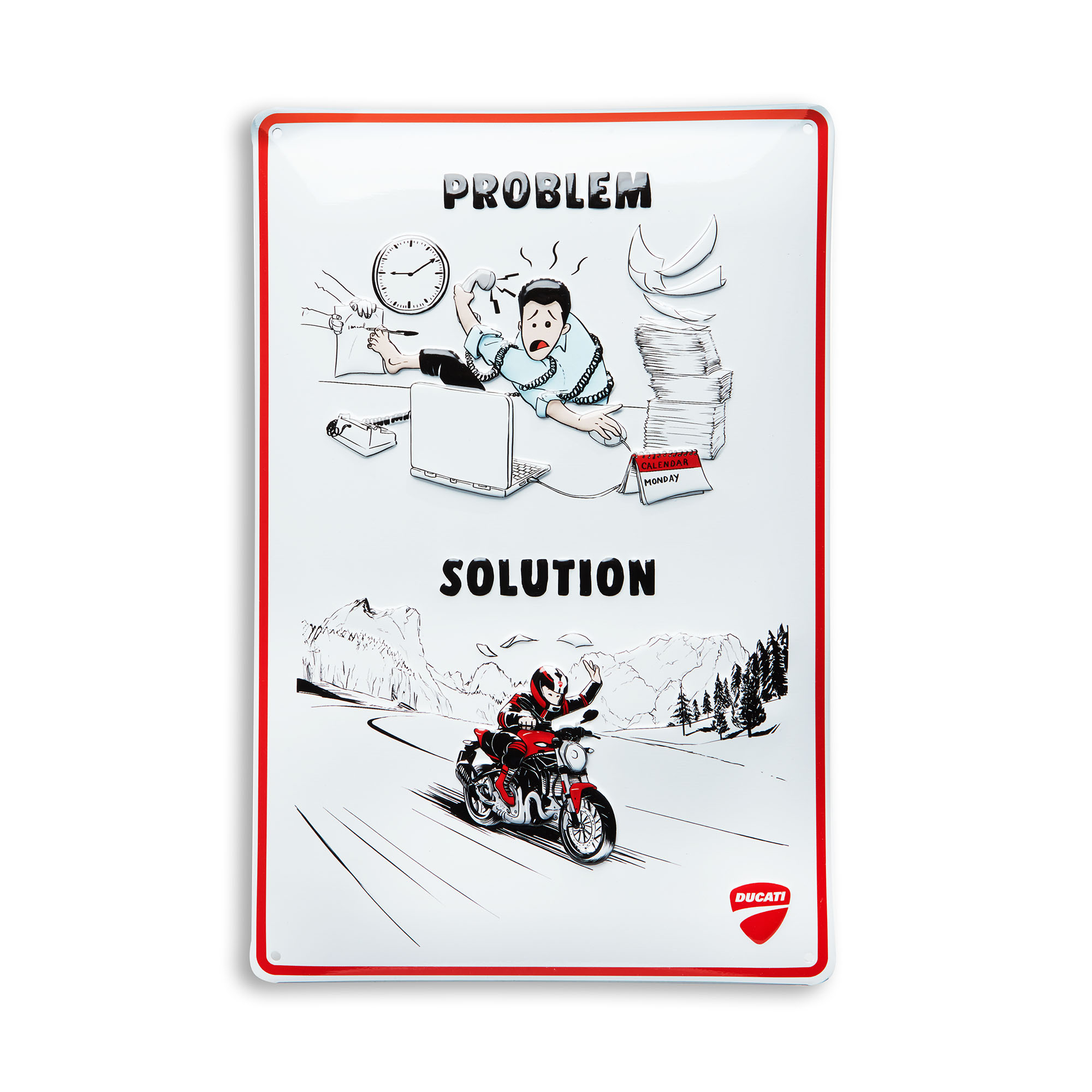 Ducati - Metal plate 987699451