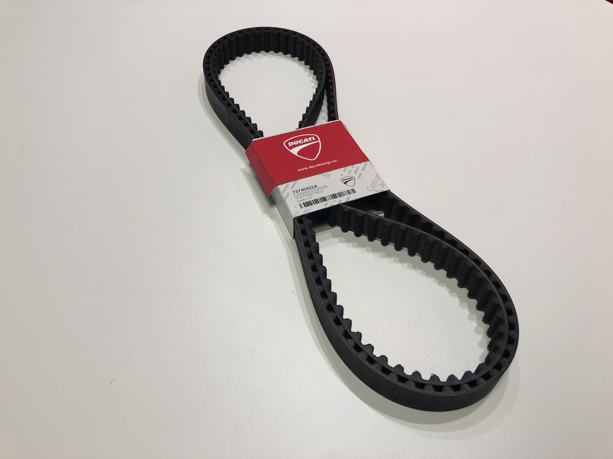 Timing drive toothed belt 2 pk 73740322A