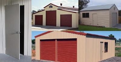 Larnec Sentry 650 Steel Shed Pa Doors Steel Sheds In Australia