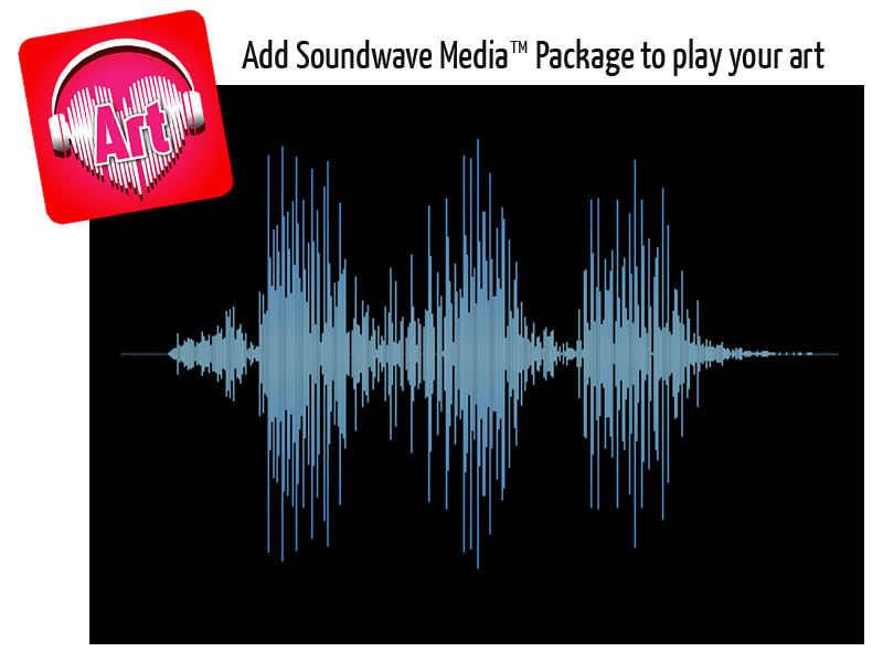 Soundwave Art App - Augmented Reality Art - Soundwave Art