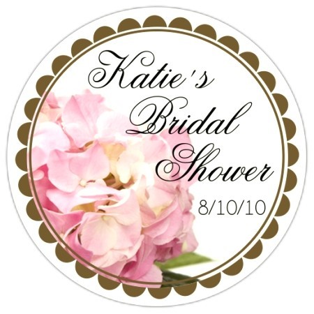 Hydrangea Floral Wedding Stickers 107-sticker