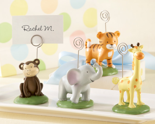 "Born To Be Wild" Animal Place Card/Photo Holders (Set of Four Assorted) 169-BABY
