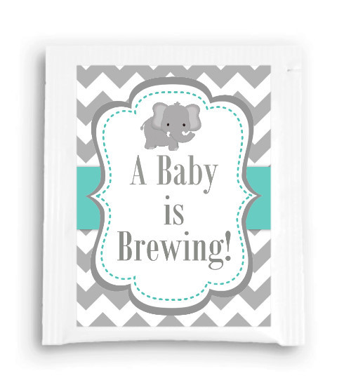 Elephant Baby Is Brewing Tea Favor 107-TeaFavor