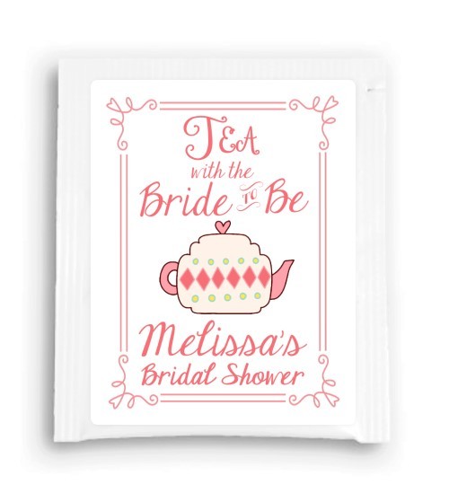 Cutesy Tea with the Bride to Be Tea Favor 201-TeaFavor