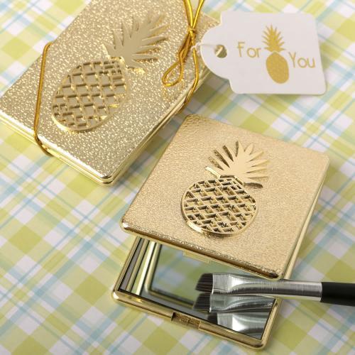 Pineapple Themed Warm Welcome Collection Compact Mirror 165-BEAUTY