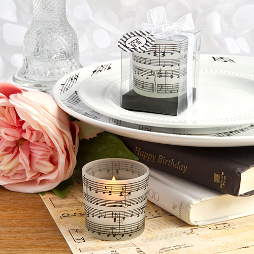 Musical Note Design Candles 176-CAN