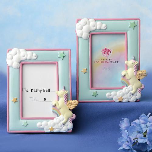Unicorn 2" x 3" Place card Frame/Photo Frame 124-FrameFavor