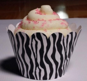 Zebra Cupcake Wrappers 140-Z