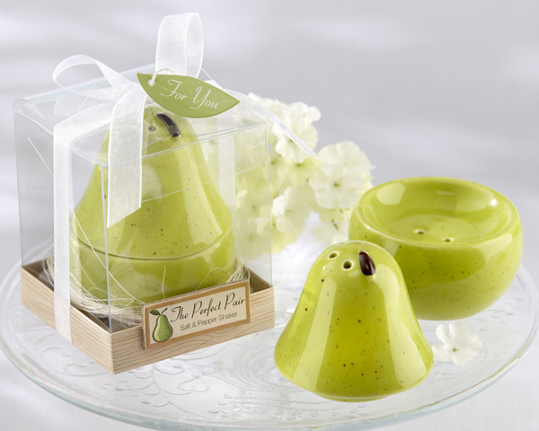 "The Perfect Pair" Ceramic Salt & Pepper Shaker 139-UNIQUE