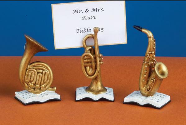 Jazz Instruments Place Card Holders 758-PCH