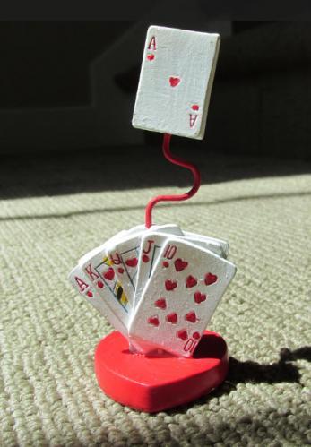 Winning Hand Playing Card Place Card Holders 755-PCH