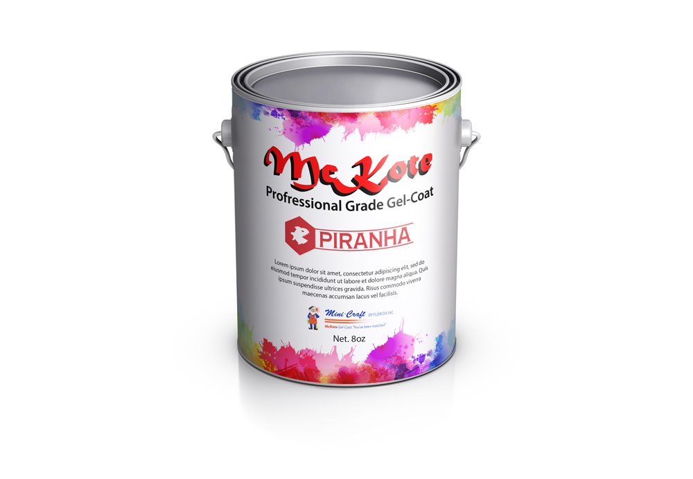 Piranha Gel-Coat pir1qt