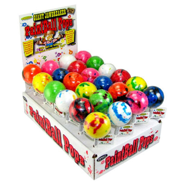 PAINTBALL Pops - 24 Piece Display