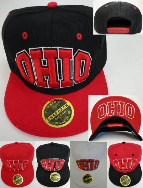 Ohio HAT Snapback-12 piece pack